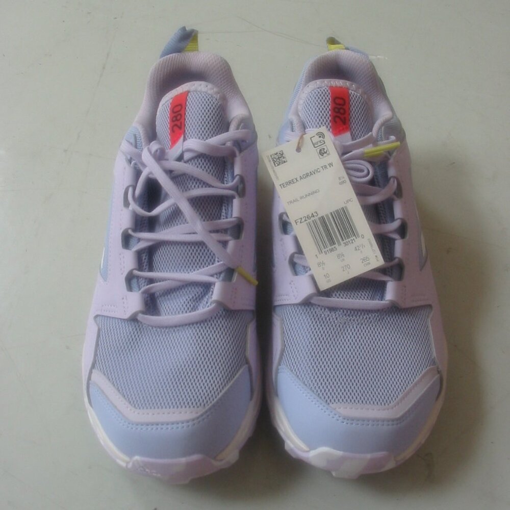 Womens Adidas Terrx Agravic TR Trail Running Shoes Sneakers Size 10 NWT Purple